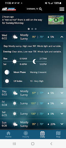 KXII Weather Authority App screenshot 3