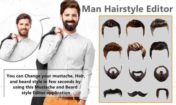 Man Hairstyle Tattoo Editor screenshot 3