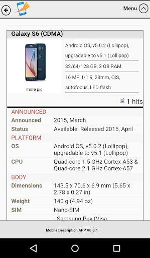 Mymobile screenshot 2