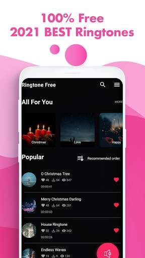 2021 Ringtone Free download maker screenshot 2