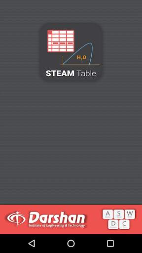 Steam Table screenshot 1