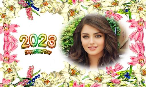 New year photo frame 2023 screenshot 1