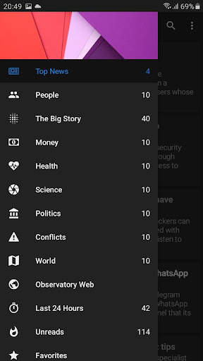 News Observatory screenshot 6