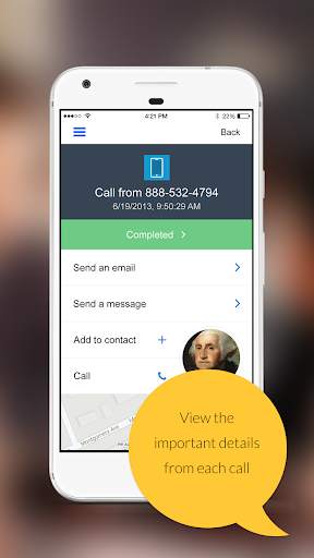 Answering Service Mobile App screenshot 2