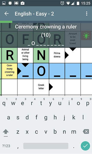 Crosswords Free screenshot 3