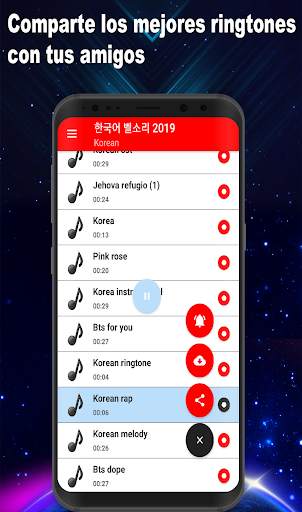 Ringtones coreanos gratis screenshot 4
