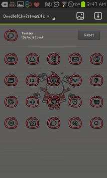 Doodle Christmas go launcher screenshot 5