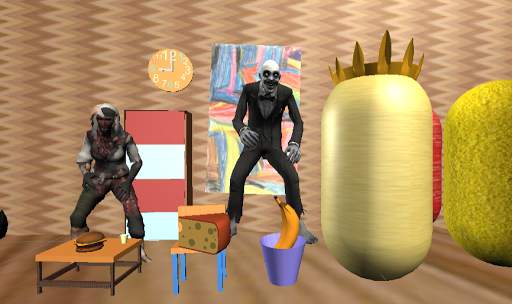 CatchBot 3D - Escape From Zombie & Robot screenshot 2