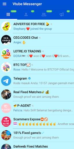 Vtube Messenger screenshot 2