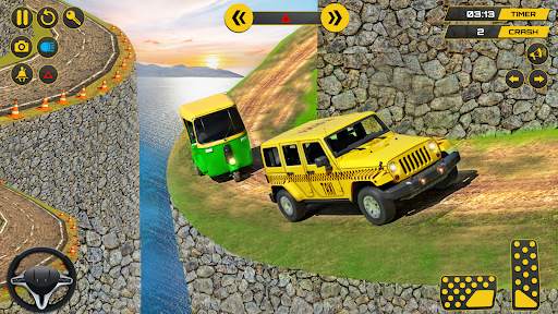 Jeu de Taxi: Voiture Simulator screenshot 10