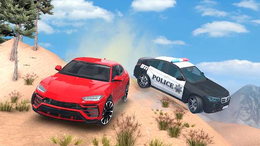 Car Driving Stunts Car Games screenshot 4