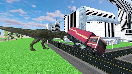 Angry Dinosaur City Attack 3D screenshot 3