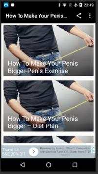 How To Make Your Penis Bigger screenshot 1