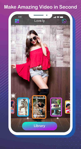Love.ly Lyrical & Music Video Status Maker Editor screenshot 2