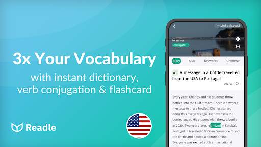 Learn English: Daily Readle screenshot 2