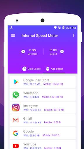 Internet Speed Meter screenshot 2