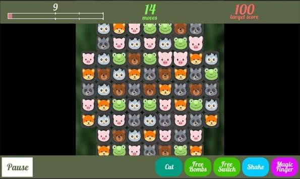 Funny animal match three screenshot 3