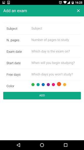 StudySmart - Study organizer 2 تصوير الشاشة