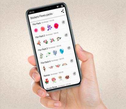 🌹🌷 WAStickerapps Stickers flowers for WhatsApp🌸 screenshot 1