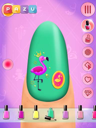 Nail Art Salon - Manicure & jewelry games for kids screenshot 12