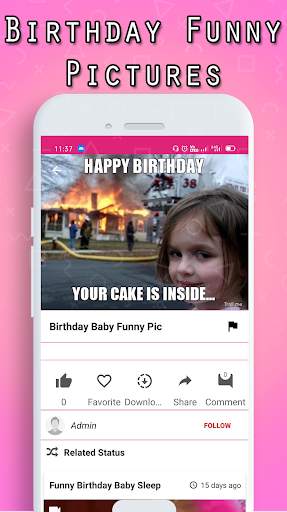 Happy Birthday Funny - Funny Birthday Wishes स्क्रीनशॉट 3