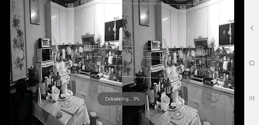 Camera triangulation screenshot 1