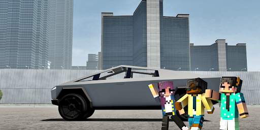 Tesla Cybertruck Addon for Minecraft screenshot 3