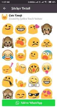 Emoji WAStickerapp | Emoji Stickers for Whatsapp screenshot 15