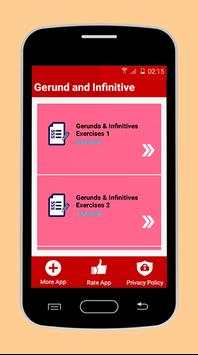 Gerund and Infinitive Exercises screenshot 2