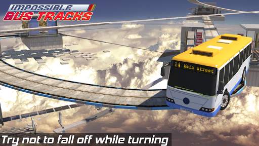 Impossible Bus Driving Tracks  screenshot 1