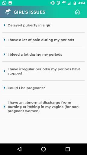 TeenAge HealthGuide screenshot 3