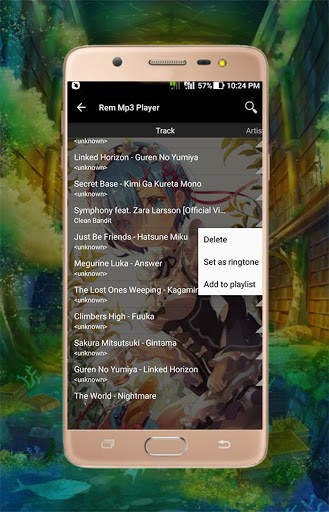 Rem Mp3 Player screenshot 3