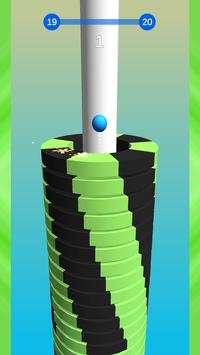 Stack ball Helix Crush screenshot 3