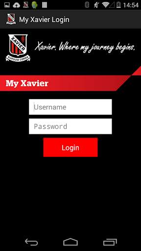 My Xavier screenshot 1