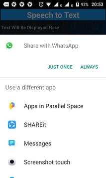 Speech to Text for whatsApp,Facebook,Messags etc., screenshot 5