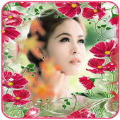Flowers Photo Frame Love Frame أيقونة