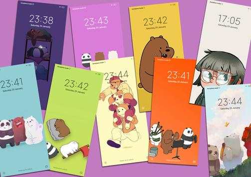 Cute Bear Wallpaper screenshot 1
