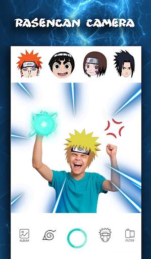 Rasengan Camera Photo Maker - Ninja Camera Editor screenshot 4