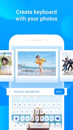 Camera Keyboard - Create keyboard with your photos скриншот 1