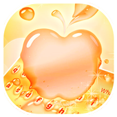Yellow Apple Keyboard Theme icon