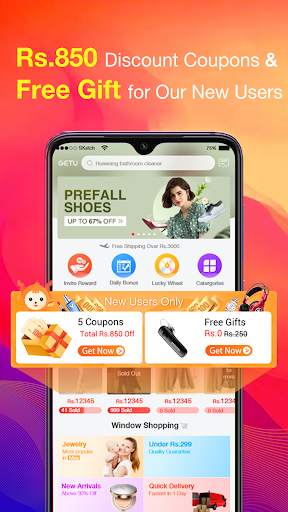 GetU - Online shopping mall screenshot 1