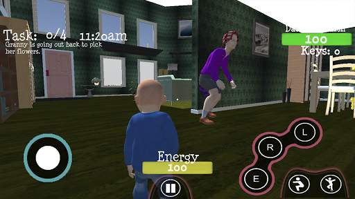 Granny vs Grandson Simulator Game screenshot 2
