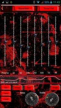 Poweramp Skin True Blood screenshot 3