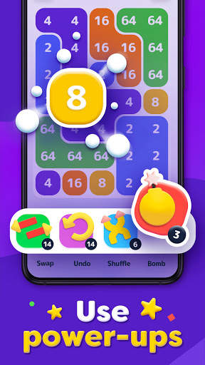 LAVA - 2048 number merge game screenshot 2