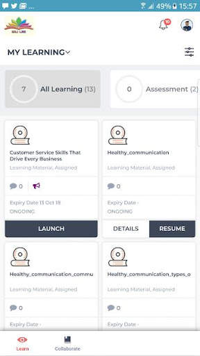 RAJ LMS screenshot 1