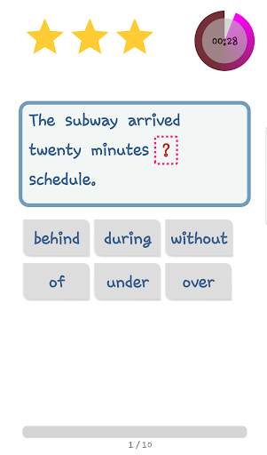 Sentence Maker (Verb, Prep., Phrasal verb) screenshot 7