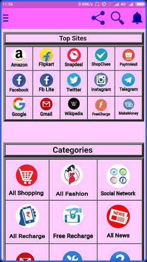 All In One Shopping App screenshot 1