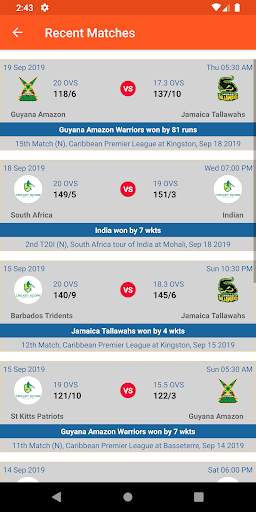Cricket Score Best Line screenshot 4
