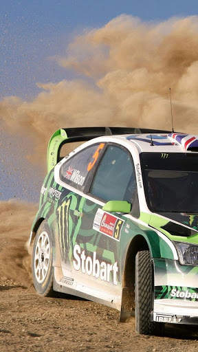 Stunning Rally Fury Wallpaper screenshot 1