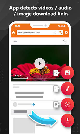 Jaya Video Downloader Browser screenshot 2